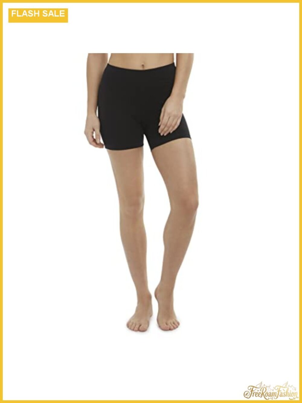 Jockey Women's Active Bike Shorts with Wide Waistband Cotton Spandex
